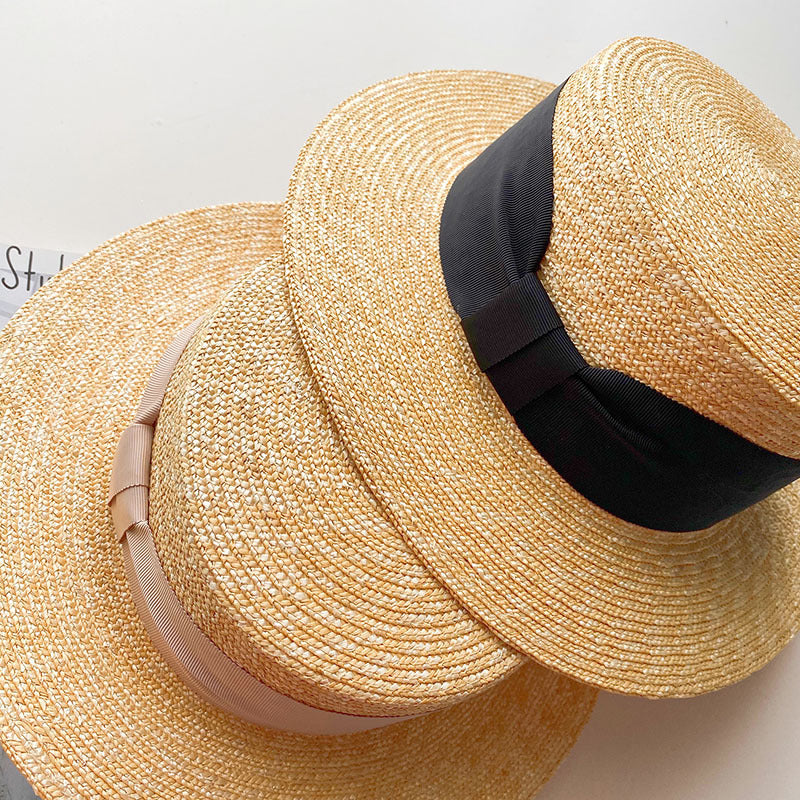 Wide Web Straw Shade Hat Île papillon