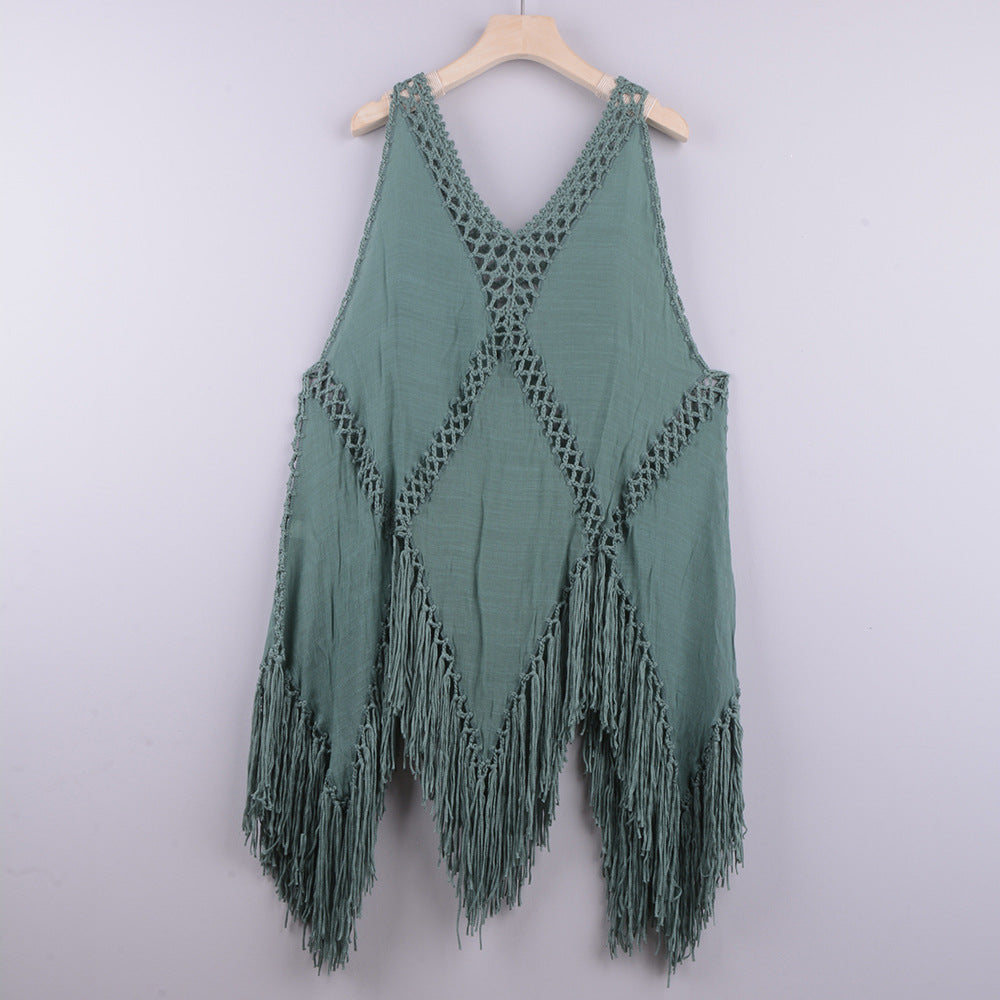 Bikini Cover Up Dress Sexy Bathing Suits Woman Swimsuit Coverups For Swimwear Summer Beach Wear Crochet Beachwear Île papillon