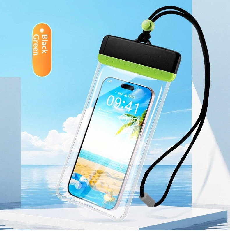 Touchscreen-Enabled Waterproof Phone Pouch For Swimming And Photography Île papillon