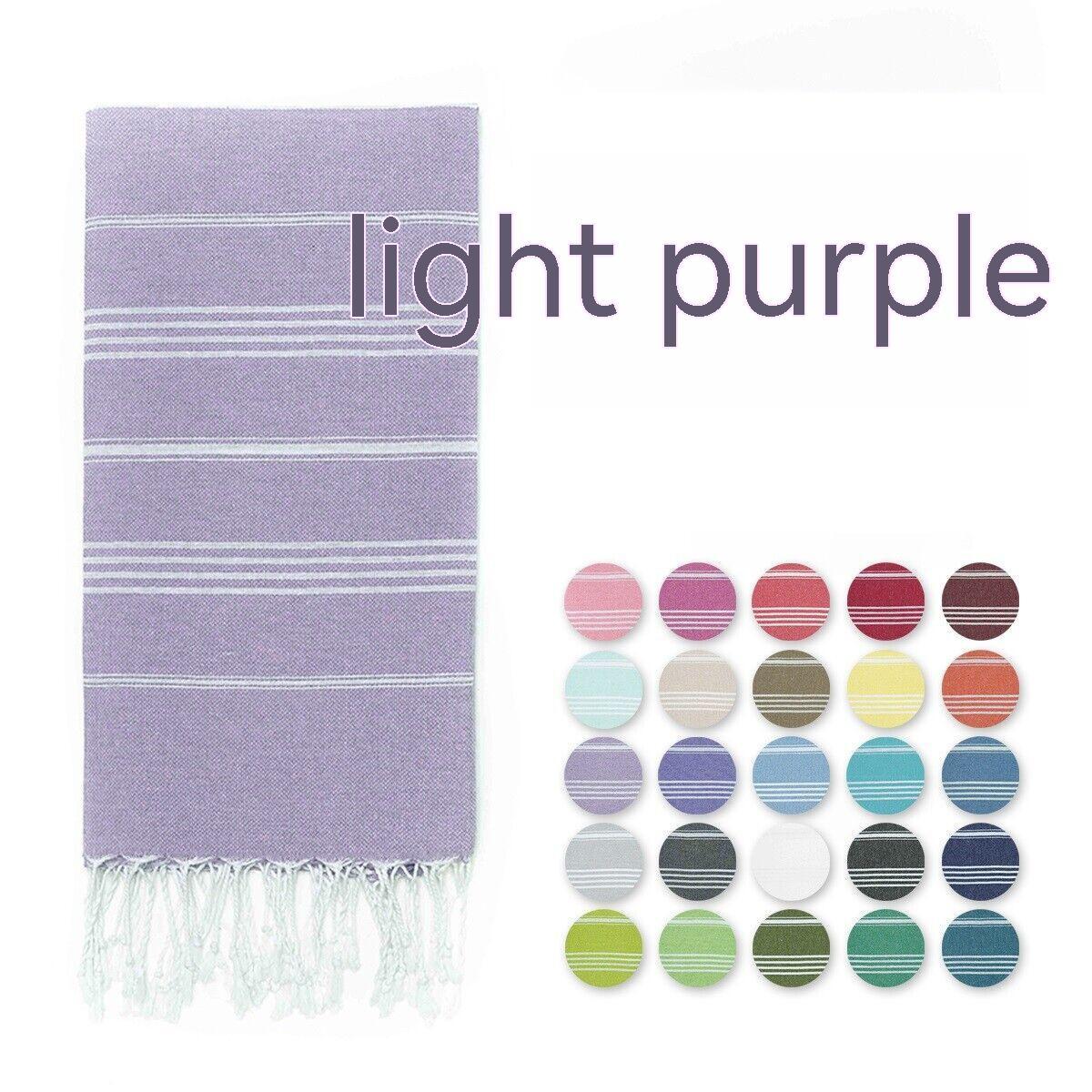 Turkish Beach Towel Tassel Île papillon