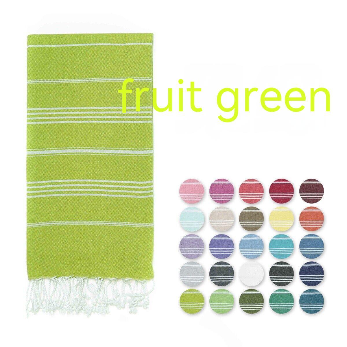 Turkish Beach Towel Tassel Île papillon