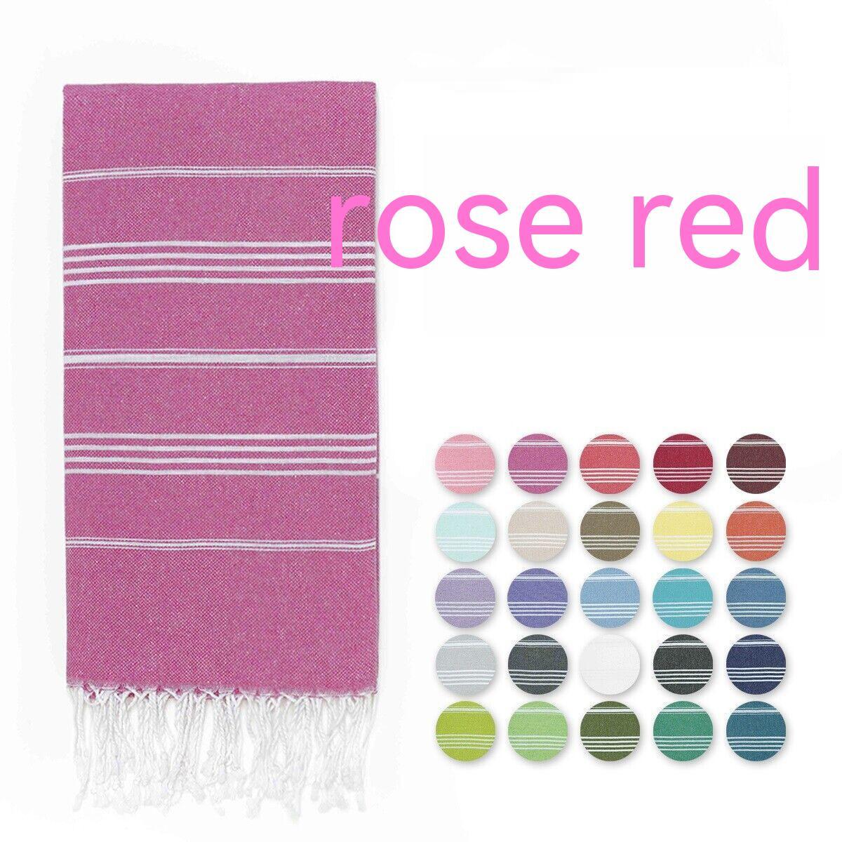 Turkish Beach Towel Tassel Île papillon