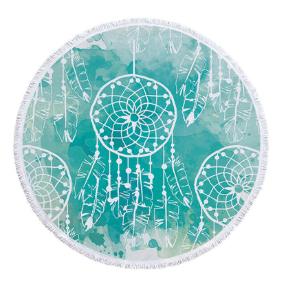 Beach Towel Microfiber Towel Île papillon