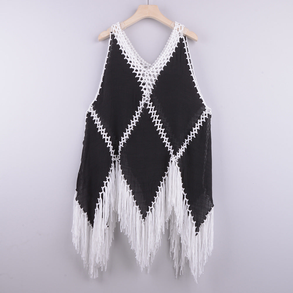 Bikini Cover Up Dress Sexy Bathing Suits Woman Swimsuit Coverups For Swimwear Summer Beach Wear Crochet Beachwear Île papillon