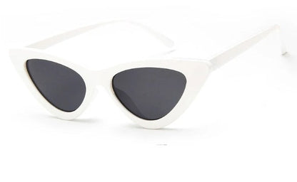 Retro Triangle Cat-eye Sunglasses Île papillon
