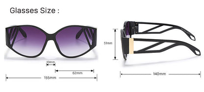 Cat eye sunglasses Île papillon