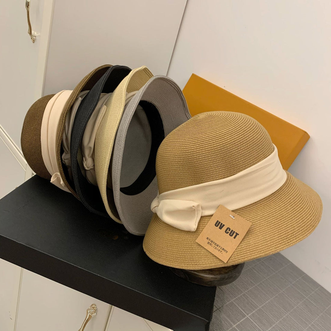 Foldable Wide Brim Sun Hat Île papillon