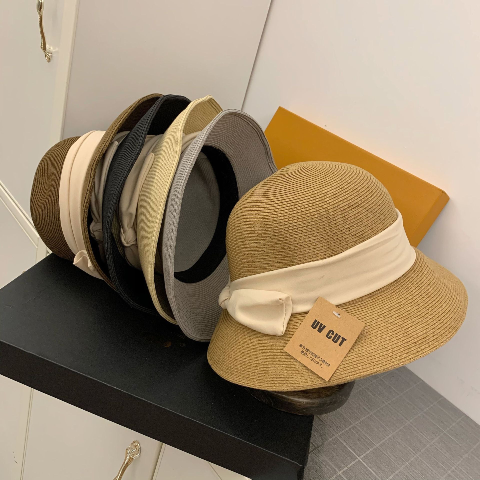 Foldable Wide Brim Sun Hat Île papillon