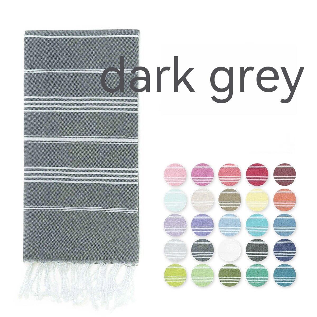 Turkish Beach Towel Tassel Île papillon