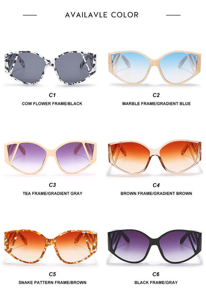 Cat eye sunglasses Île papillon