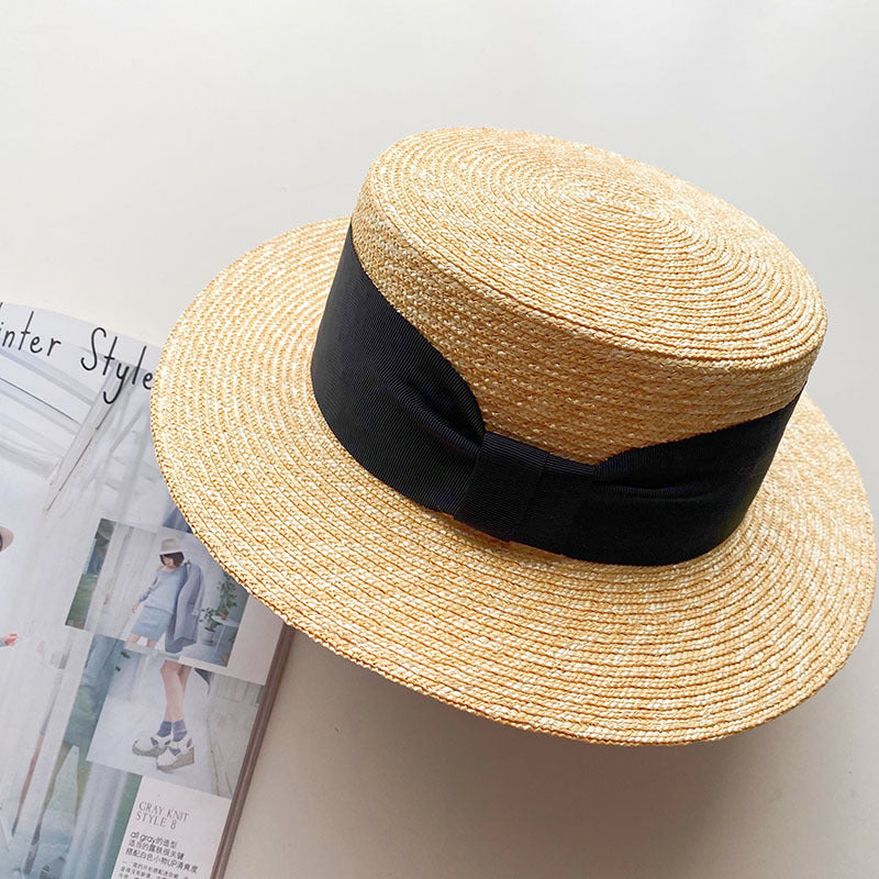 Wide Web Straw Shade Hat Île papillon