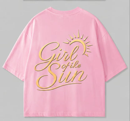 Classic Pink Cotton T-Shirt  Soft &amp; Breathable Fit Île papillon