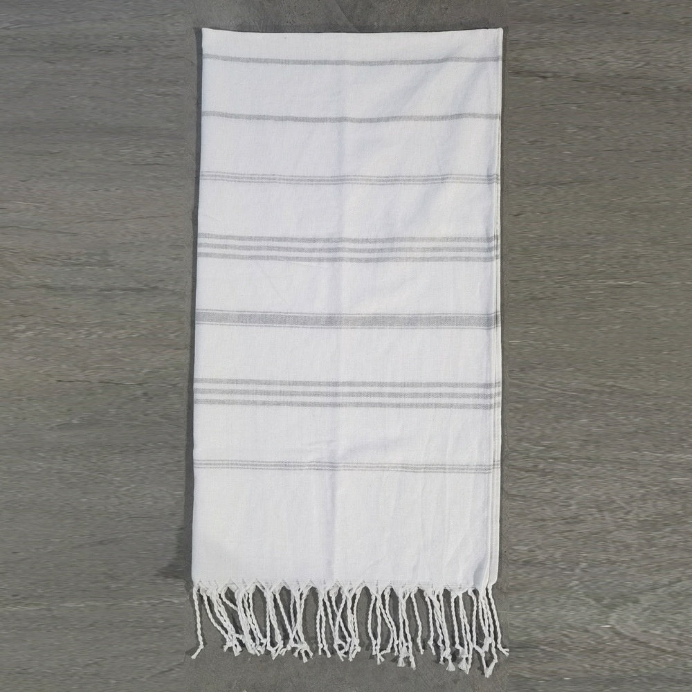 Turkish Beach Towel Tassel Île papillon