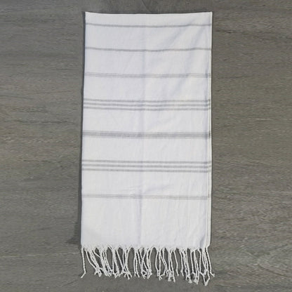 Turkish Beach Towel Tassel Île papillon