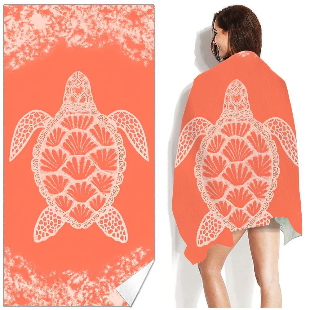 Bohemian Beach Towel Printed Swimming Sweat Towel Île papillon