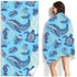 Bohemian Beach Towel Printed Swimming Sweat Towel Île papillon