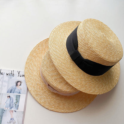 Wide Web Straw Shade Hat Île papillon