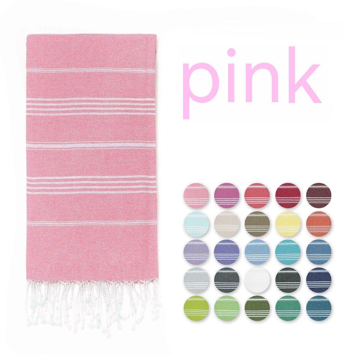 Turkish Beach Towel Tassel Île papillon
