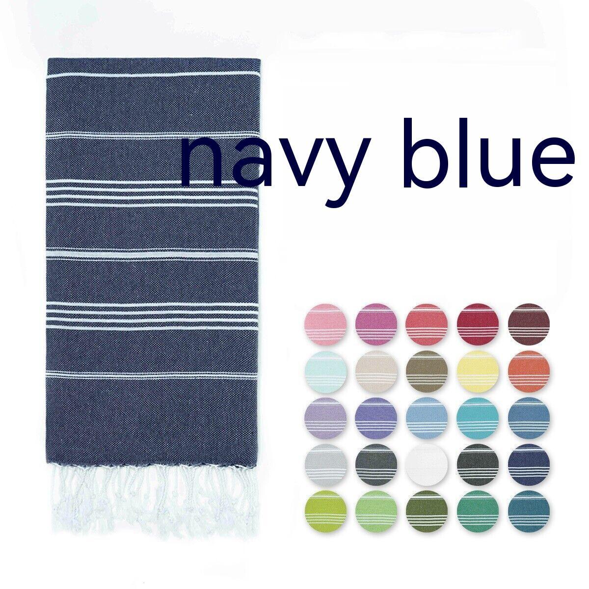 Turkish Beach Towel Tassel Île papillon