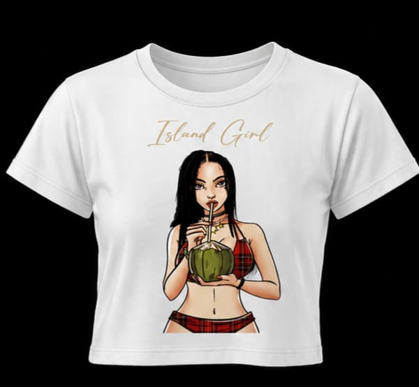 Essential Crop Top Tee girl-of-the-sun