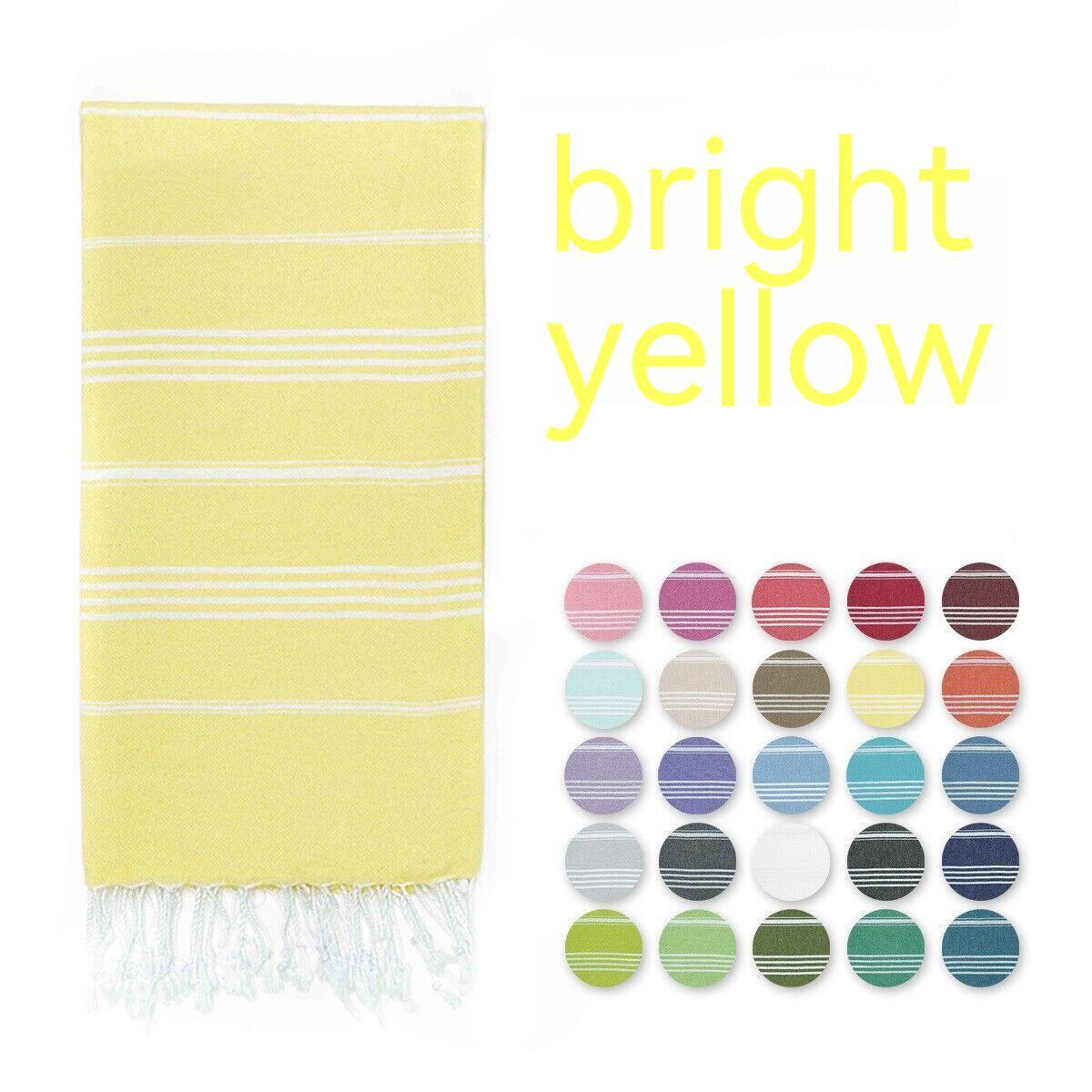 Turkish Beach Towel Tassel Île papillon