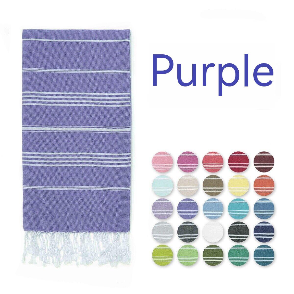 Turkish Beach Towel Tassel Île papillon