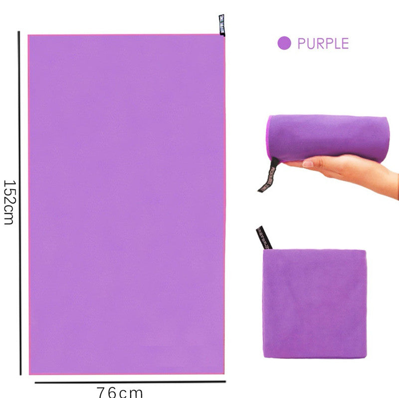 Double Sided Fleece Printed Beach Towel Microfiber Beach Towel Île papillon