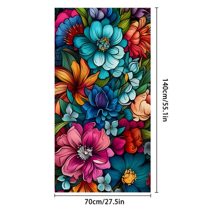 Sweat-wiping Beach Towel Microfiber Water-absorbing Quick-drying Beach Towel Île papillon