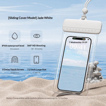 Touchscreen-Enabled Waterproof Phone Pouch For Swimming And Photography Île papillon